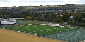 Completed Project: Challney Girls School, Luton - Wates, including synthetic turf hockey pitch construction
