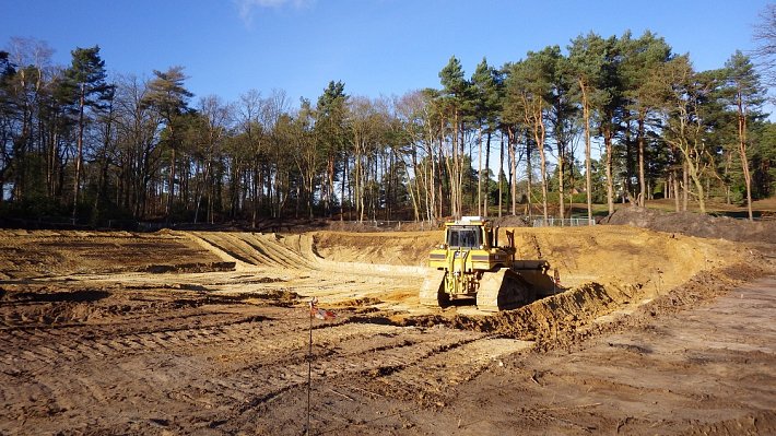 Work Commences at St Georges Hill Golf Club, Surrey