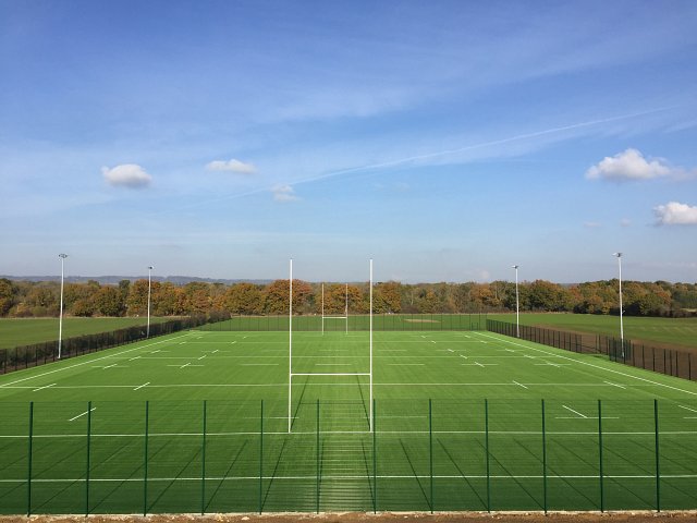 3G Rugby Pitch installation at The Judd School