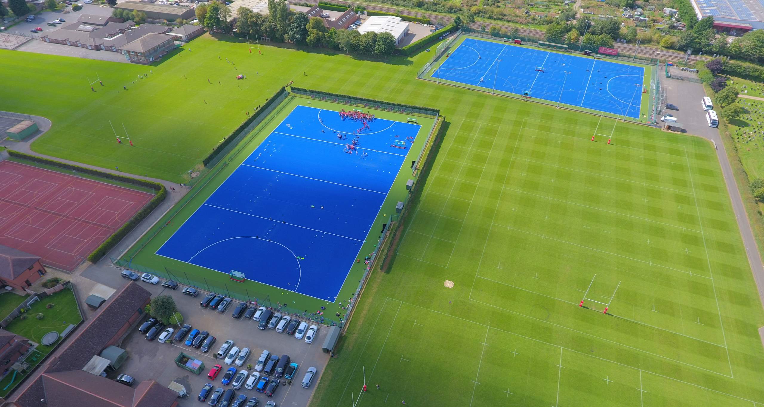 Artificial Hockey Pitch installation