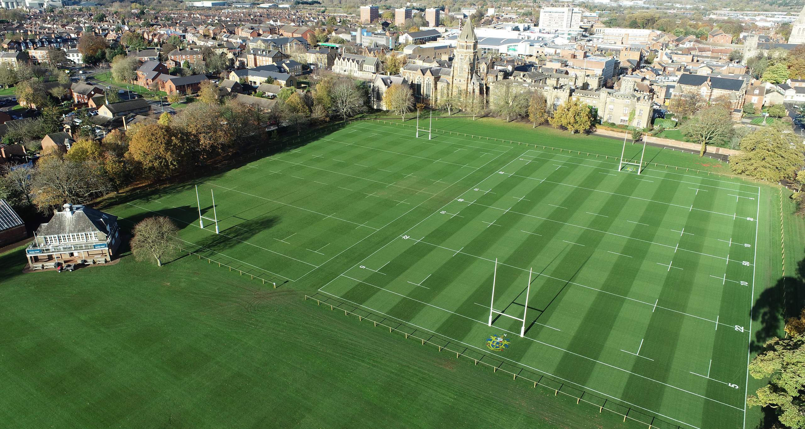 Webb-Ellis Pitch natural re-construction by Agripower Ltd