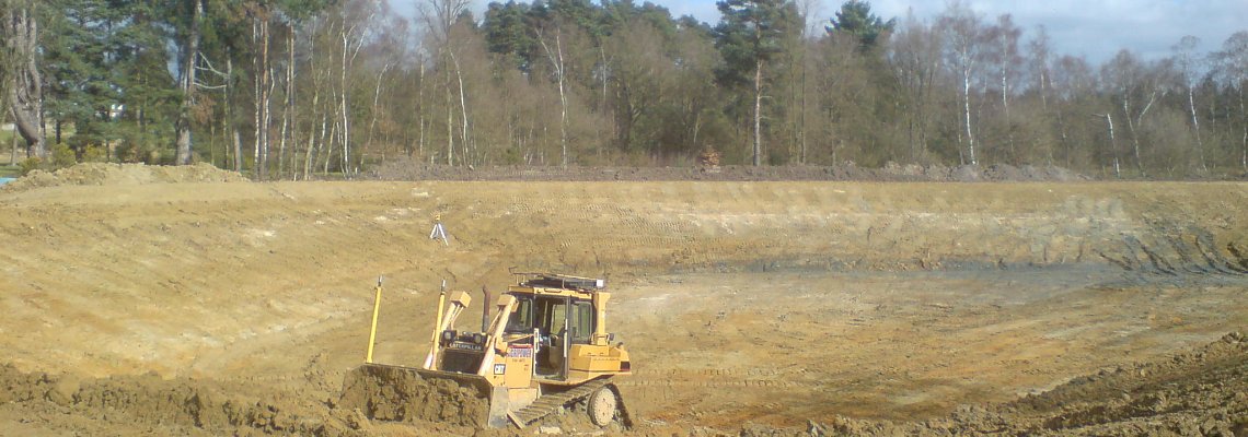 Royal Berkshire reservoir construction