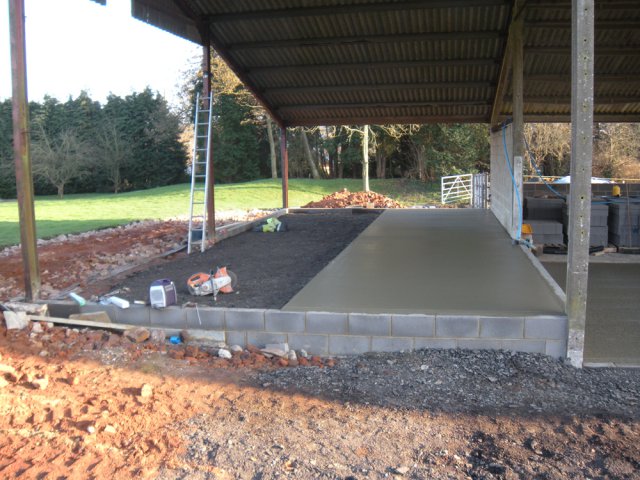 Concrete Floors for Barn store