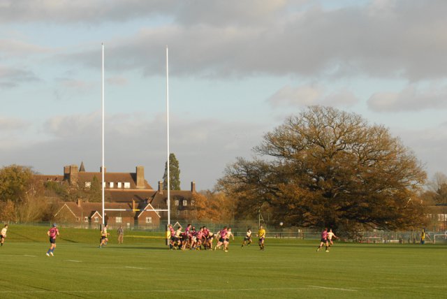 Cranleigh pitch in action
