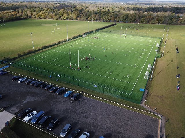Judd School, all weather rugby pitch installation