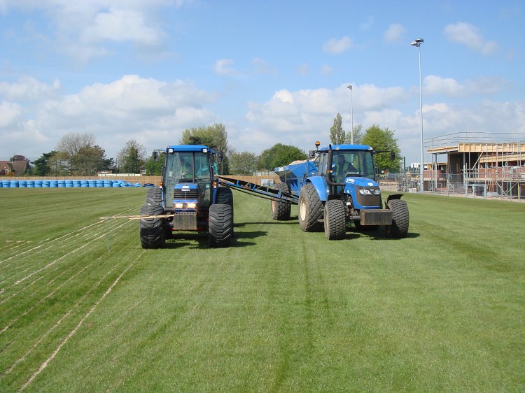 Sports pitch maintenance