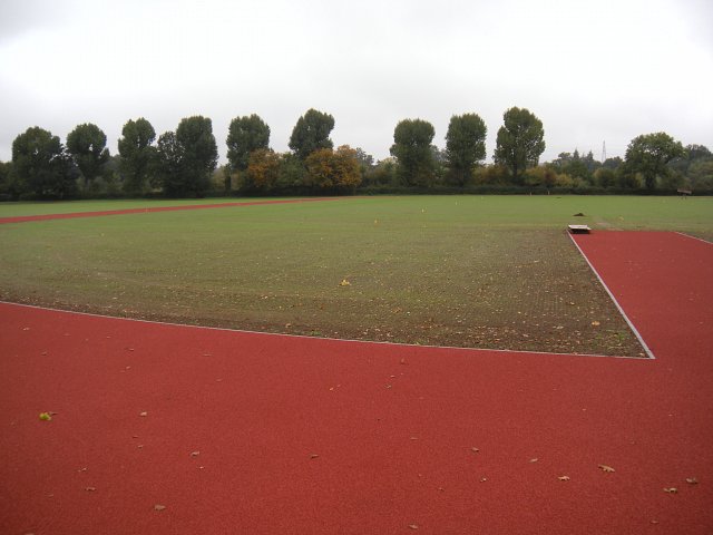 Athletics track maintenance