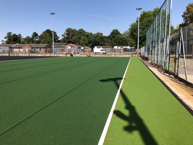 Bedford School pitch re-surface