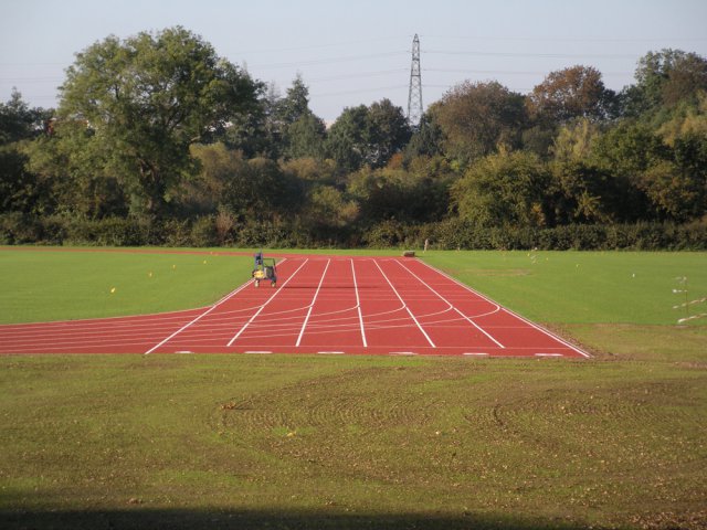 Merchant Taylors School running track