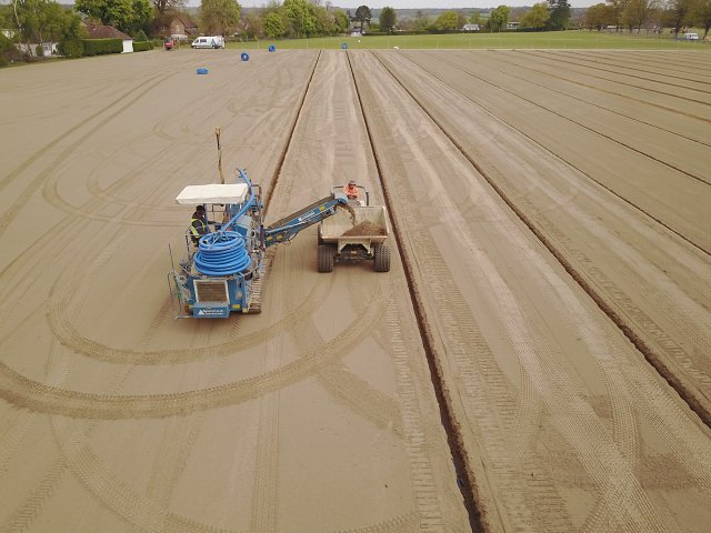 Land drainage installers for sports pitches