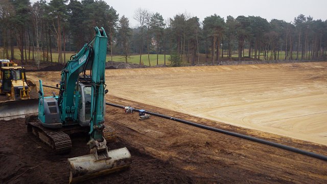 Golf course construction