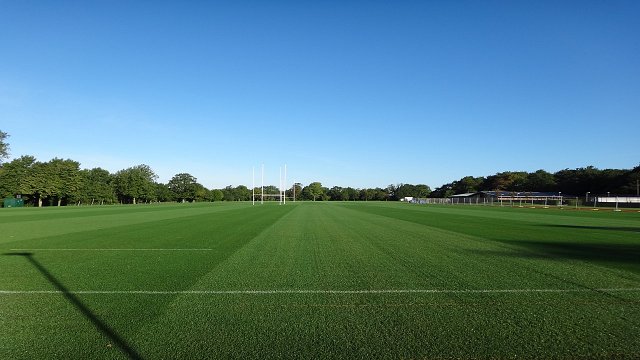 Rugby pitch construction